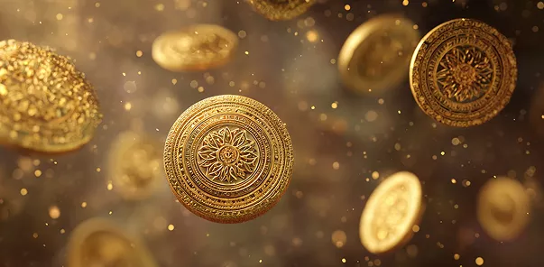 عرض جوي لطاولات القمار المزدحمة في الكازينو